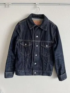 MOUSSY ダークデニム デニムジャケット Gジャン MOUSSY moussy PUFFSLEEVEデニムジャケット ダークブルー