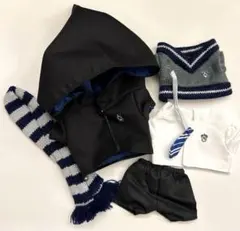 【WS12】20cm ぬい服 ハリポタ風衣装 6点セット ハリーポッターのサムネイル