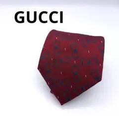 C*S様 GUCCI / グッチ　総柄　シルク　ネクタイ