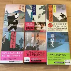 藤沢周平 文庫本 6冊セット 文春文庫