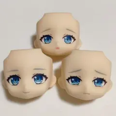 「ほほえみ顔、好奇心顔、くやしそうな顔」　ねんどろいど　フェイス3種　トリスのサムネイル