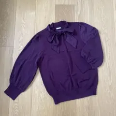 ボウタイ ニット