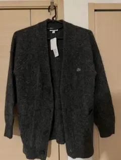 Lacoste ダークグレー カーディガン サイズ3