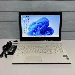 極上】富士通プレミアムホワイト☘️8世代i7☘️SSD256GB+HDD1TB