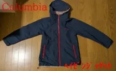 内生地チェック Columbia ヘイゼンジャケットパーカー レディース M 紺