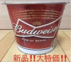 昭和レトロ Budweiser バドワイザー 置き型灰皿 レッド - メルカリ