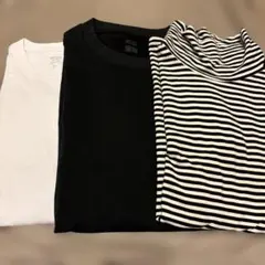 ユニクロ 長袖ヒートテックTシャツ 3枚セット