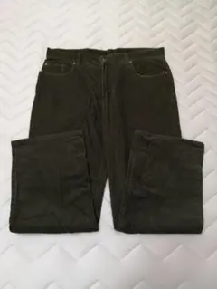 コーデュロイパンツ グリーン