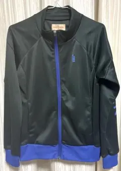 GOSEN フルジップジャージ ブラック/ブルー