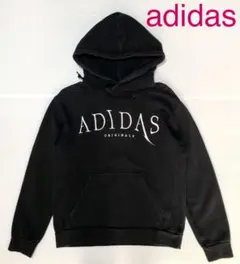 adidas アディダス　パーカー　プルオーバー　刺繍ロゴ＊NA