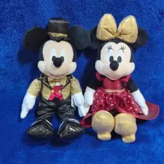 ディズニー　ぬいぐるみ　ミッキー　ミニー　ディズニーストア　リゾート店　25周年