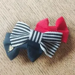 リボン バレッタ CLIPPARIS