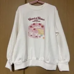 キムラタン　クーラクール　Coeur a Coeur ケーキプリント トレーナー