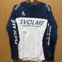 SVOLME 防風ウェア ホワイトネイビー　S