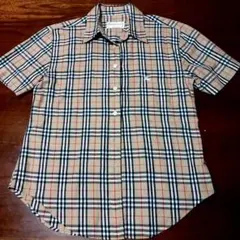 BURBERRY 半袖シャツ サイズM ノバチェック柄