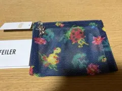 FEILER ★ハイジ メッシュポーチ発★ネイビー★Sサイズのサムネイル