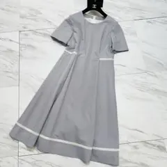 未使用に近い 近年モデル Lサイズ レリアン ホワイトレーベル ロングワンピース