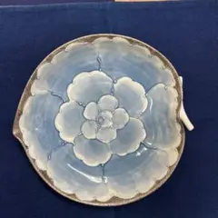 有田焼　宗右衛門作　手描き手造りのプラチナ牡丹変形碗5客揃　未使用美品大幅値下げ 有田焼 宗右衛門作 手描き手造りのプラチナ牡丹変形碗5客揃 武