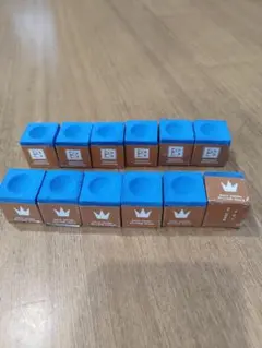 最終値下げ　茶ブラ　チョーク　青　1ダース　12個