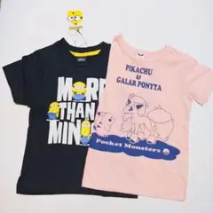 新品 Tシャツ 2点セット 110 まとめ売り キッズ ポケモン 女の子のサムネイル