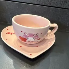 My Melody ハート型マグカップセット