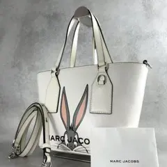 ✨稀少✨美品✨マークジェイコブス　ハンドバッグ　2way バッグス・バニー　白