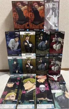 呪術廻戦プライズフィギュア等セット販売