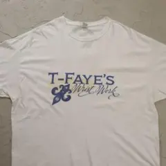 FRUIT OF THE LOOM Tシャツ 企業ロゴ　アクセサリー　ホワイト