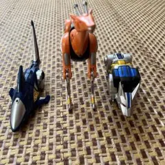 戦隊ヒーロー 動物型ロボット 3体セット