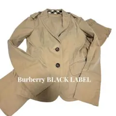 あ*り様 バーバリーブラックレーベル　セットアップ　ノバチェック　ベージュ　パン