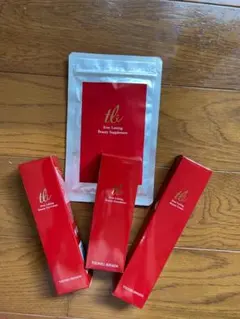 透明美肌4点セット_ファンデーション・栄養クリーム・アイクリーム・サプリメント