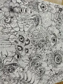 黒木周 版画 Laternal Strips Circle - メルカリ