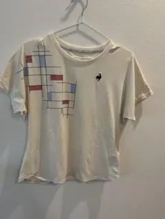 le coq sportif テニス Tシャツ オフホワイトのサムネイル
