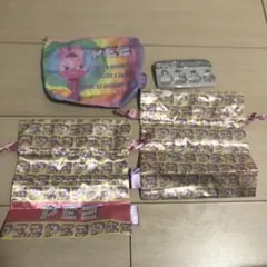PEZ パステルカラーアソートコレクション　巾着・ポーチ ガチャ