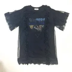 【あのちゃん着用】ジュエティ　リメイク ロックT レース　ワンピースのサムネイル