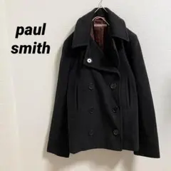 Paul Smith ポールスミス　ウール混　アンゴラ　ピーコート　Pコート