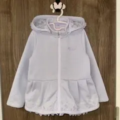 メゾピアノ　ブルゾン　アウター ラベンダー 120cm