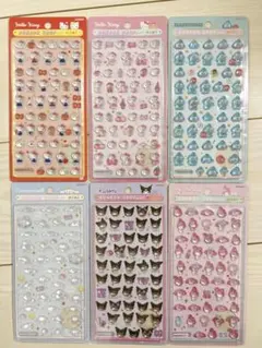【値下げ中】ボンボンドロップシール ミニ サンリオ 6点セット 正規品