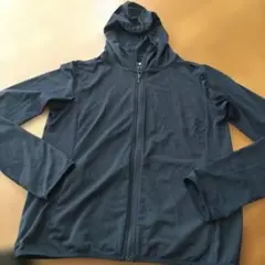 UNIQLO エアリズムフルジップパーカー M ブルー