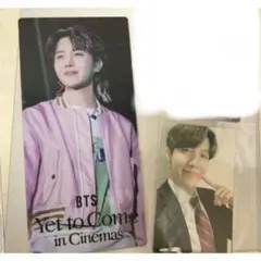 BTS 映画特典ムビチケホルダー＋トレカ　J hope