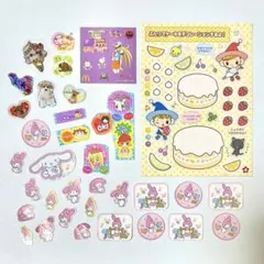 シールまとめ売り　マイメロディ　ヤッターマン　ちゃお　立体　犬　平成女児