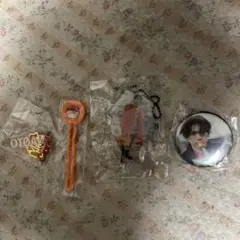 片岡直人　NAOTO クリアチャーム 缶バッジ　ステンドグラスチャーム　背景あり