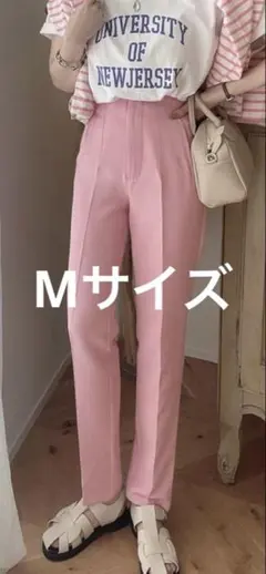 ハイウエストテーパードパンツ