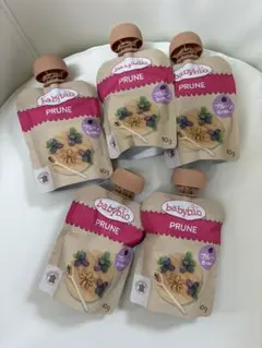 babybio オーガニックスムージー5個セット離乳食ベビーフードのサムネイル