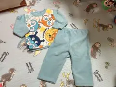 ベビーアンパンマンパジャマ 80サイズ裏起毛