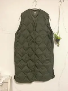 ロングベスト ダウンベスト