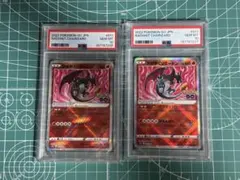 連番 ポケモンカード かがやくリザードン 2枚セット PSA10 絵違い