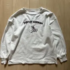 犬 スケートボード 長袖カットソー 120