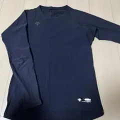 DESCENTE デサント長袖アンダーシャツ L ネイビー