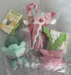l*r様 新品 みだれざき ハネッコ ラランテス カリキリ セット ポケモンセン ポケモンセンターみだれざき5点 ハネッコ 香り付マスコット ラランテス